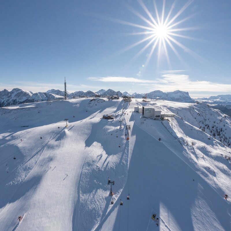 Kronplatz Gipfel | © Skirama Kronplatz